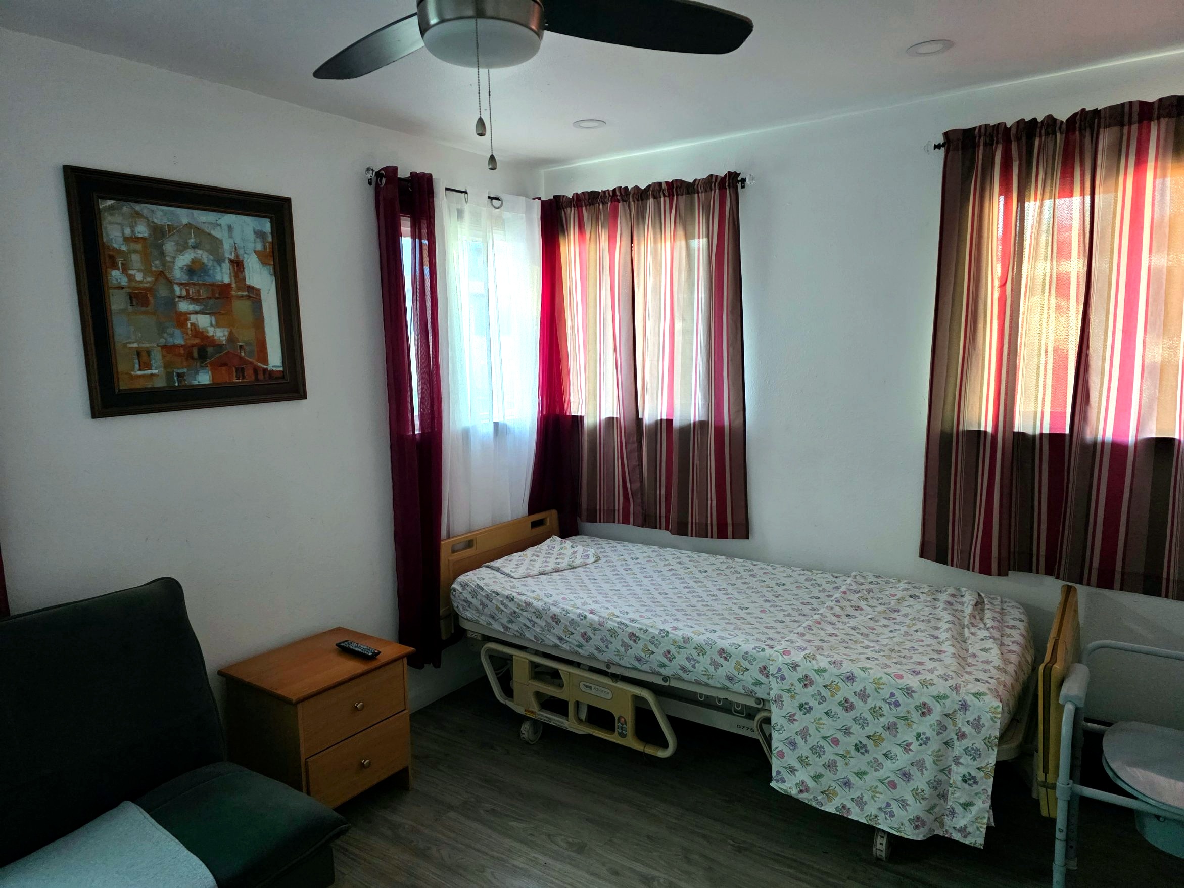 Private resident bedroom